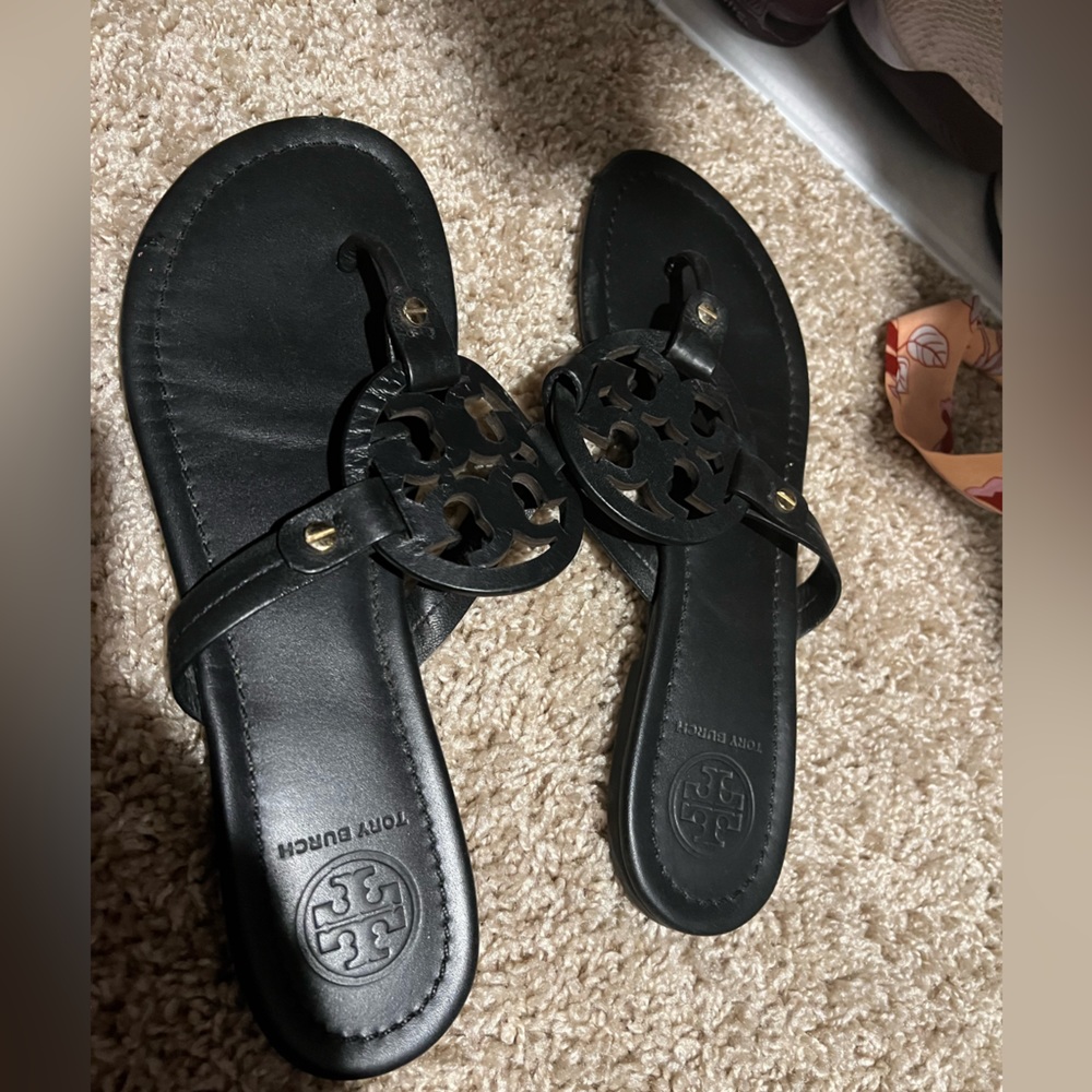 Black Tory Burch Sandals